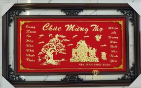 khánh vàng chúc thọ 1