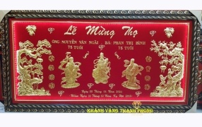 khánh vàng chúc thọ 7